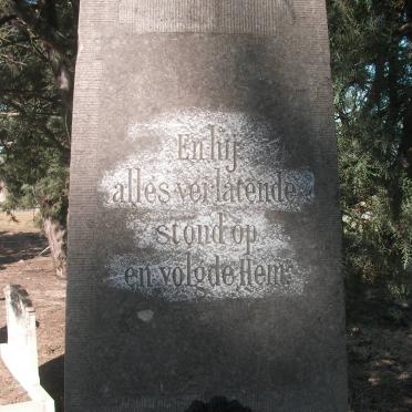 1. Slag van Doornkraal 6 Nov 1900 gedenknaald