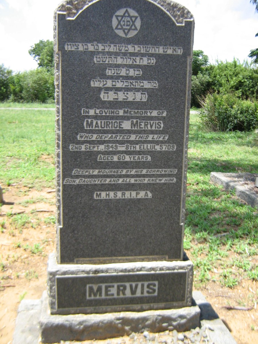 MERVIS Maurice -1949