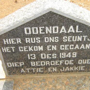 ODENDAAL Baba 1949-1949