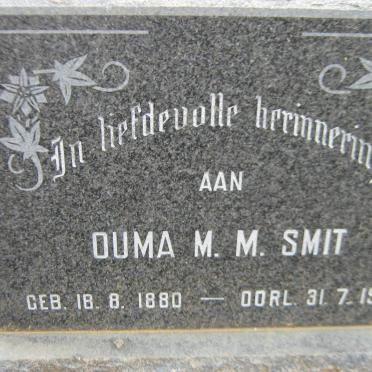 SMIT M.M. 1880-1966