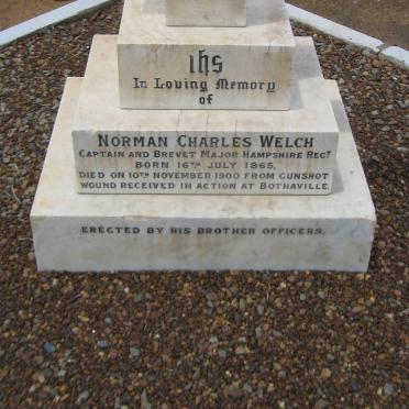 WELCH Norman Charles 1865-1900