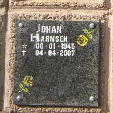 HARMSEN Johan 1945-2007
