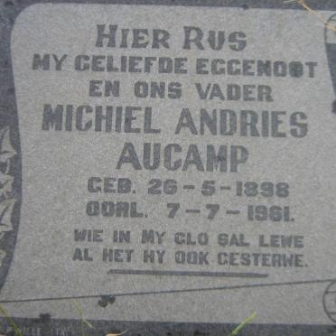 AUCAMP Michiel Andries 1898-1961