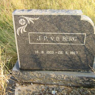 BERG J.P., v.d. 1903-1967