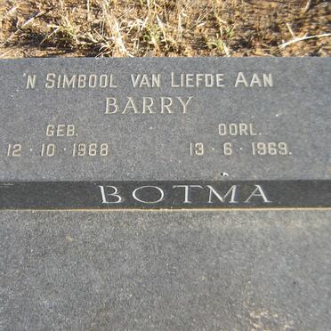BOTMA Barry 1968-1969