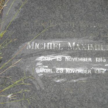 BERGH Michiel Maximilian 1915-1962