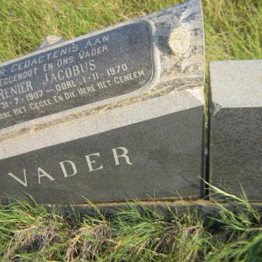 BOTHA Renier Jacobus 1907-1970