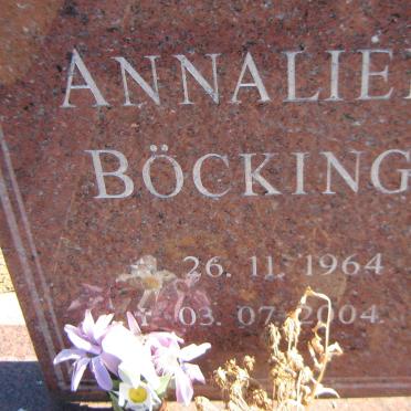 BOCKING Annalien 1964-2004