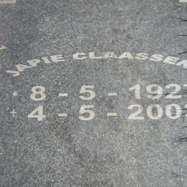 CLAASSENS Japie 1927-2003