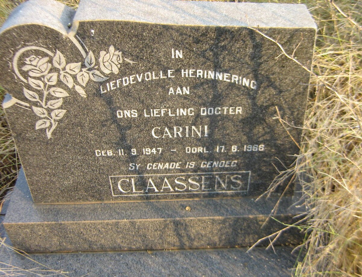 CLAASSENS Carini 1947-1968