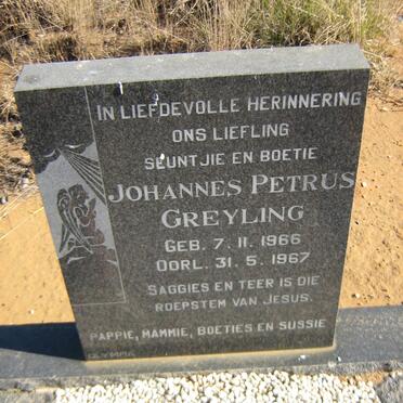 GREYLING Johannes Petrus 1966-1967