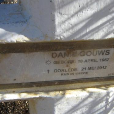 GOUWS Danie 1967-2012