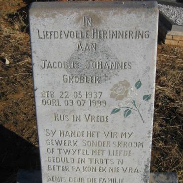 GROBLER Jacobus Johannes 1937-1999