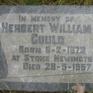 GOULD Herbert William 1873-1957