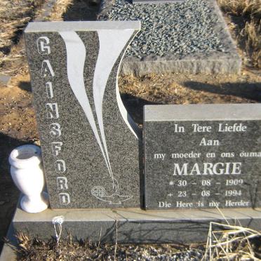 GAINSFORD Margie 1909-1994