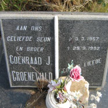 GROENEWALD Coenraad J. 1957-1982