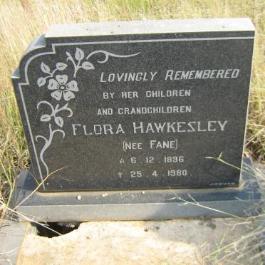 HAWKESLEY Flora nee FANE 1896-1980