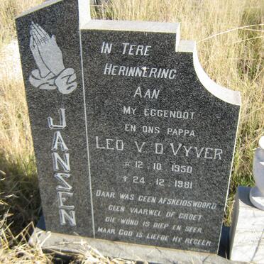 JANSEN Leo v.d. Vyfer 1950-1981