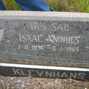 KLEYNHANS Isaac Andries 1896-1965