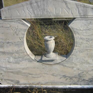 LINDE David Jacobus, van der 1905- &amp; Helena Dorethea SERFONTEIN 1911-1969
