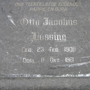 LESSING Otto Jacobus 1908-1961