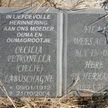 LABUSCHAGNE Cecilia Petronella 1912-2004
