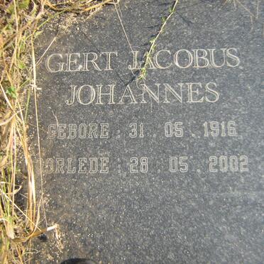 LAMPRECHT Gert Jacobus Johannes 1916-2002 &amp; Martha Francina 1920-