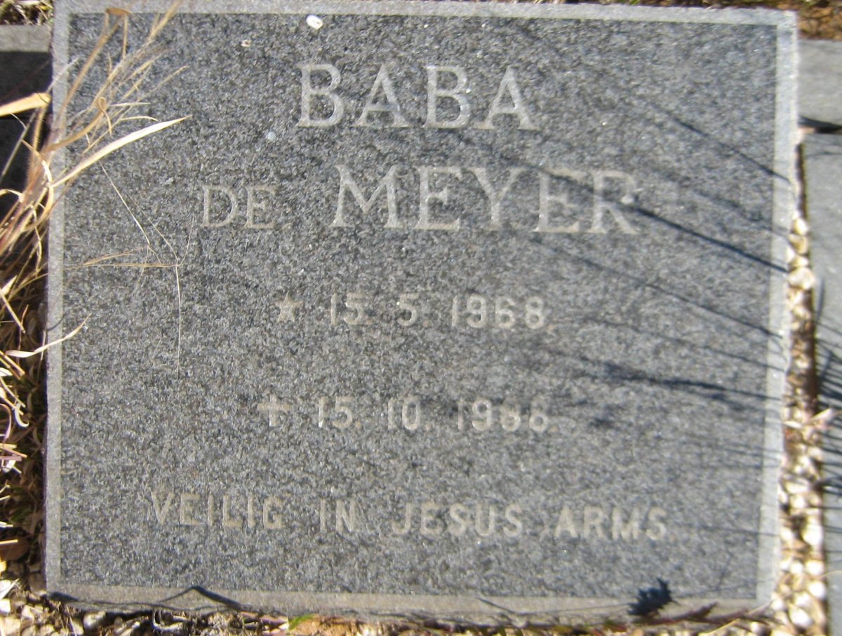 MEYER, de 1968-1968