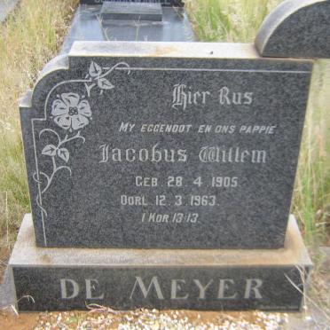 MEYER Jacobus Willem, de 1905-1963