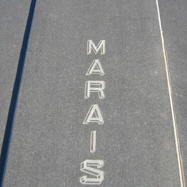 MARAIS Sarel Stephanus 1911-2001 &amp; Huibrecht Jacoba VAN TONDER 1913-1999