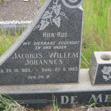 MEYER Jacobus Willem Johannes, de 1885-1963 &amp; Anna Maria REYNDERS 1886-?