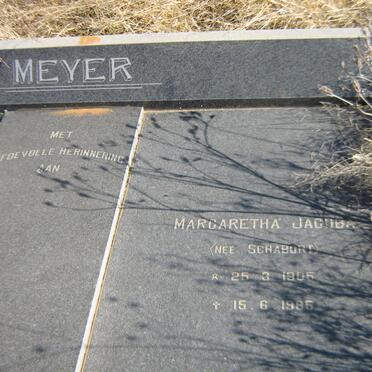 MEYER Thomas 1903-1986 &amp; Margaretha Jacoba SCHABORT 1905-1985