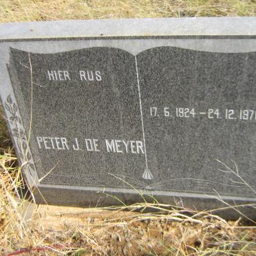 MEYER Peter J., de 1924-1976