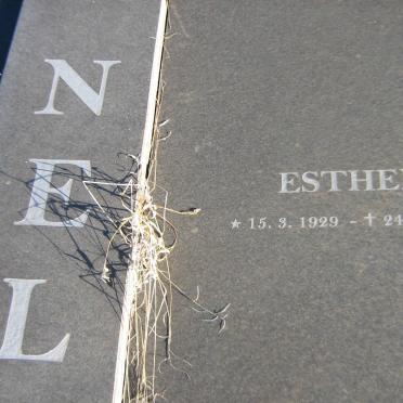 NEL Gideon 1926-1994 &amp; Esther 1929-2011