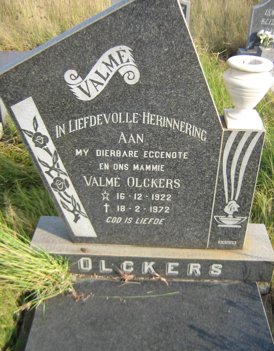 OLCKERS Valmé 1922-1972