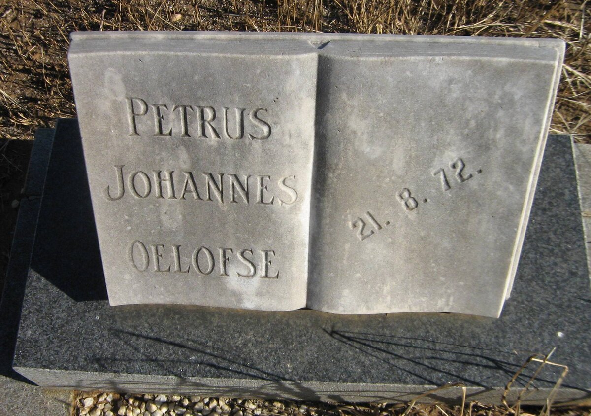 OELOFSE Petrus Johannes -1972