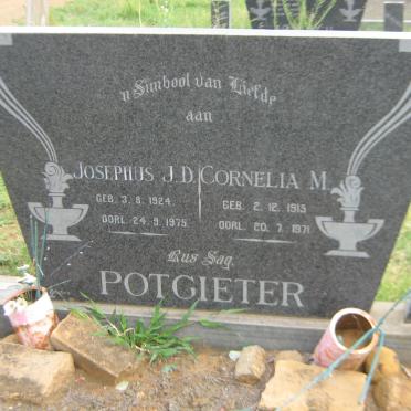 POTGIETER Josephus J.D. 1924-1975 &amp; Cornelia M. 1915-1971