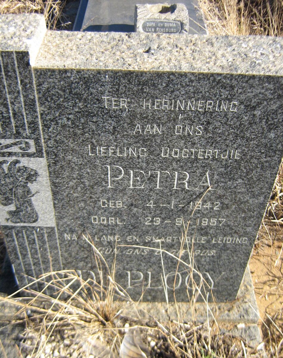 PLOOY Petra, du 1942-1957