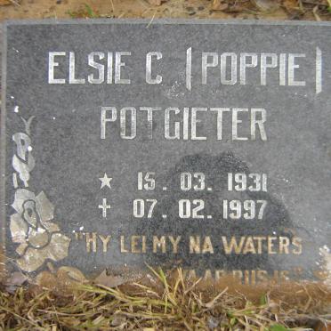 POTGIETER Elsie C. 1931-1997