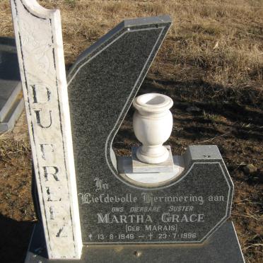 PREEZ Martha Grace, du nee MARAIS 1949-1996