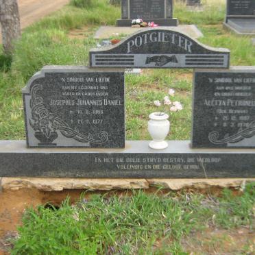 POTGIETER Josephus Johannes Daniël 1888-1977 &amp; Aletta Petronella HEYMAN 1897-1978
