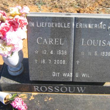 ROSSOUW Carel 1938-2008 &amp; Louisa 1936-