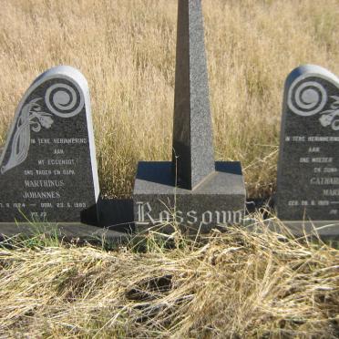 ROSSOUW Marthinus Johannes 1924-1983 &amp; Catharina Maria 1929-