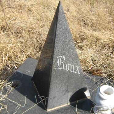 ROUX Hendrik Andries 1954-1985