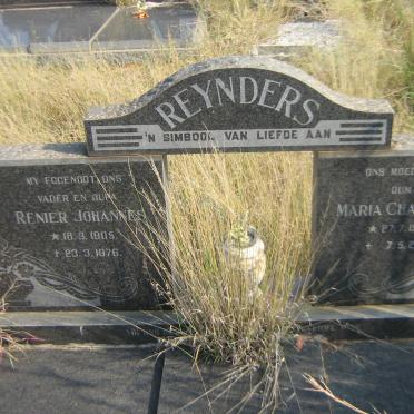 REYNDERS Renier Johannes 1905-1976 &amp; Maria Charlotte 1909-2001