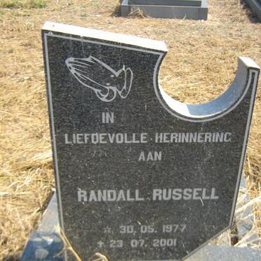 RUSSELL Randall 1977-2001