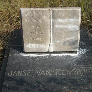 RENSBURG Loura, Janse van 1964-1978