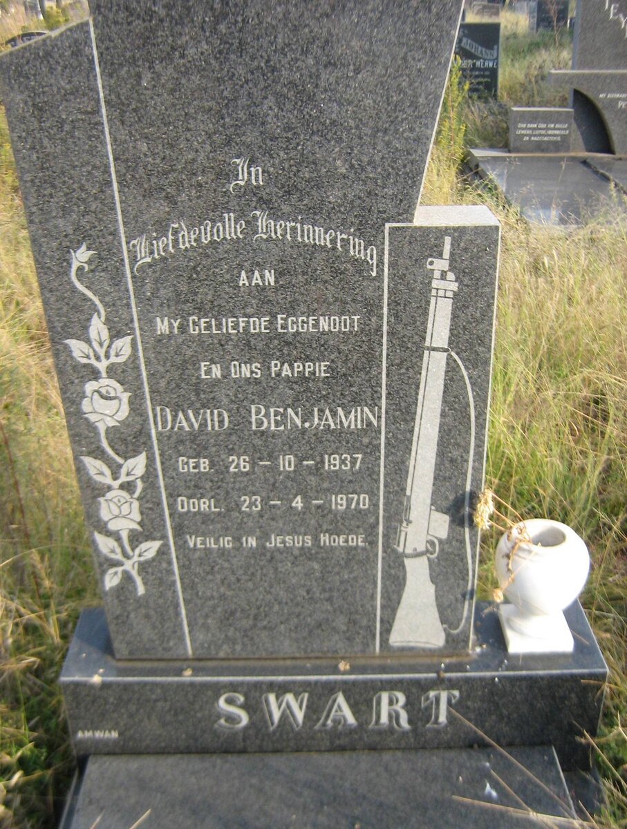 SWART David Benjamin 1937-1970