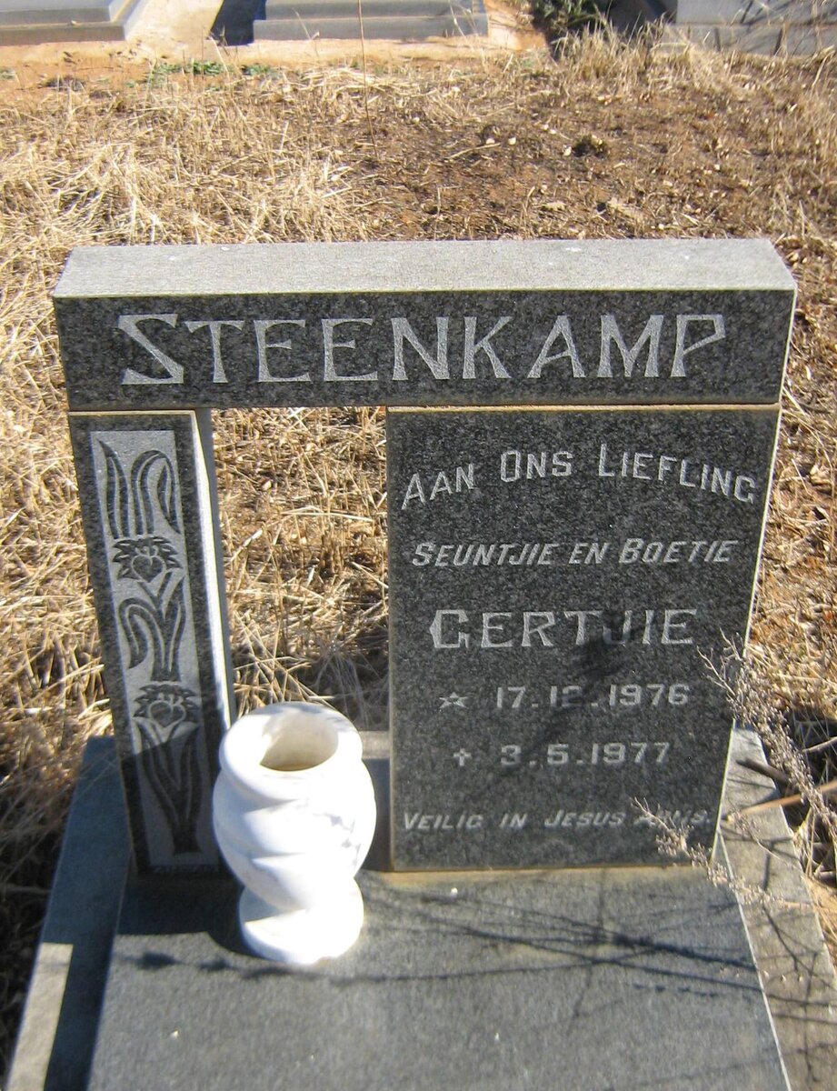STEENKAMP Gertjie 1976-1977