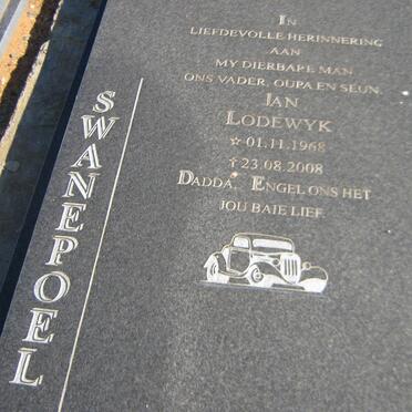 SWANEPOEL Jan Lodewyk 1968-2008